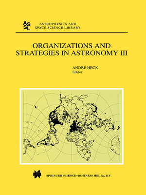 cover image of Organizations and Strategies in Astronomy
